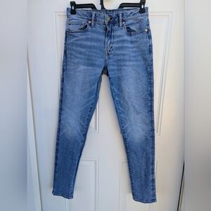 American Eagle Jeans Mens 30x34 Blue Athletic Skinny Stretch Denim Pants Medium